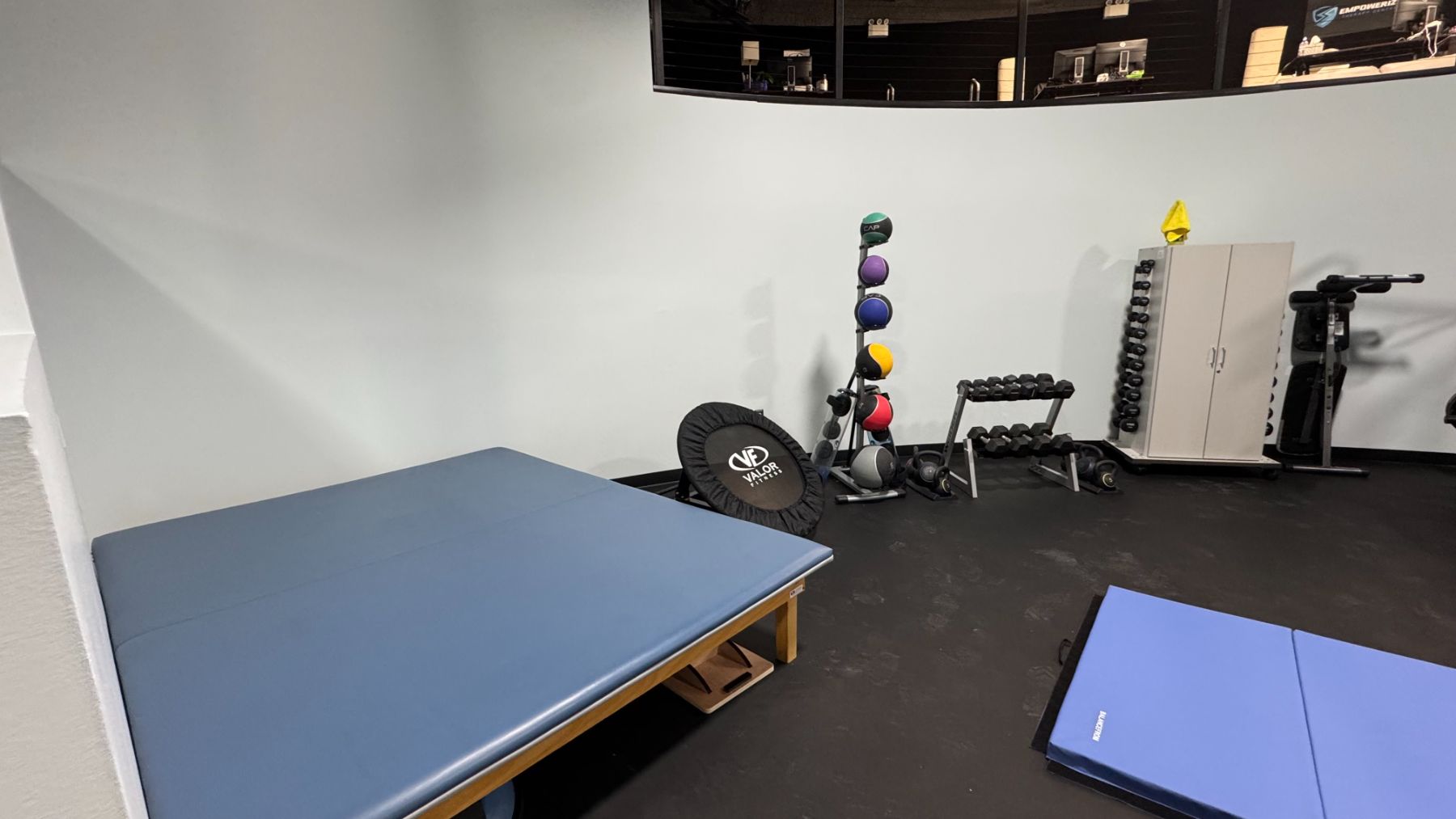Adult gym treatment area