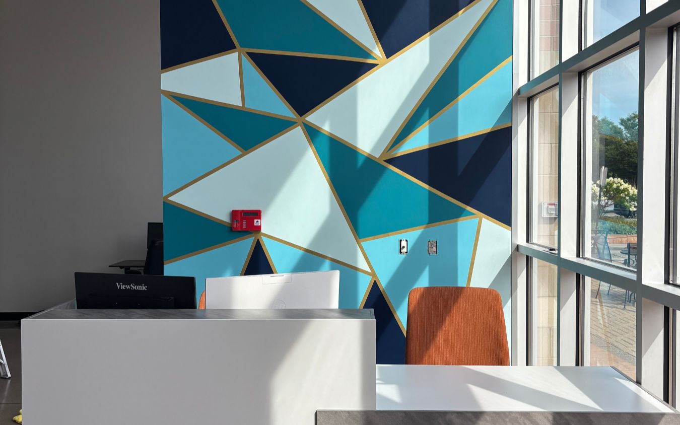 Front desk and lobby