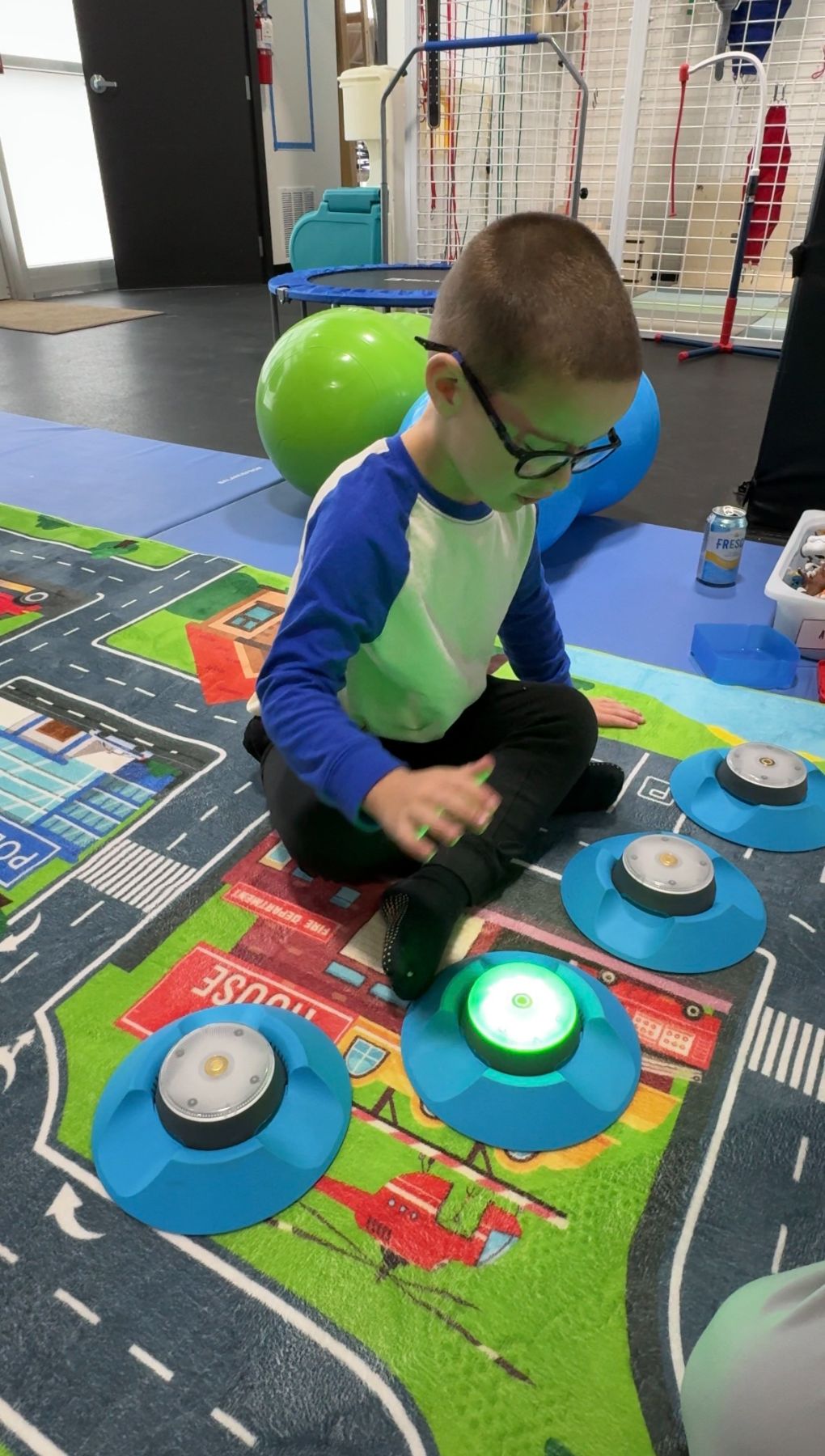 Hunter in an OT session