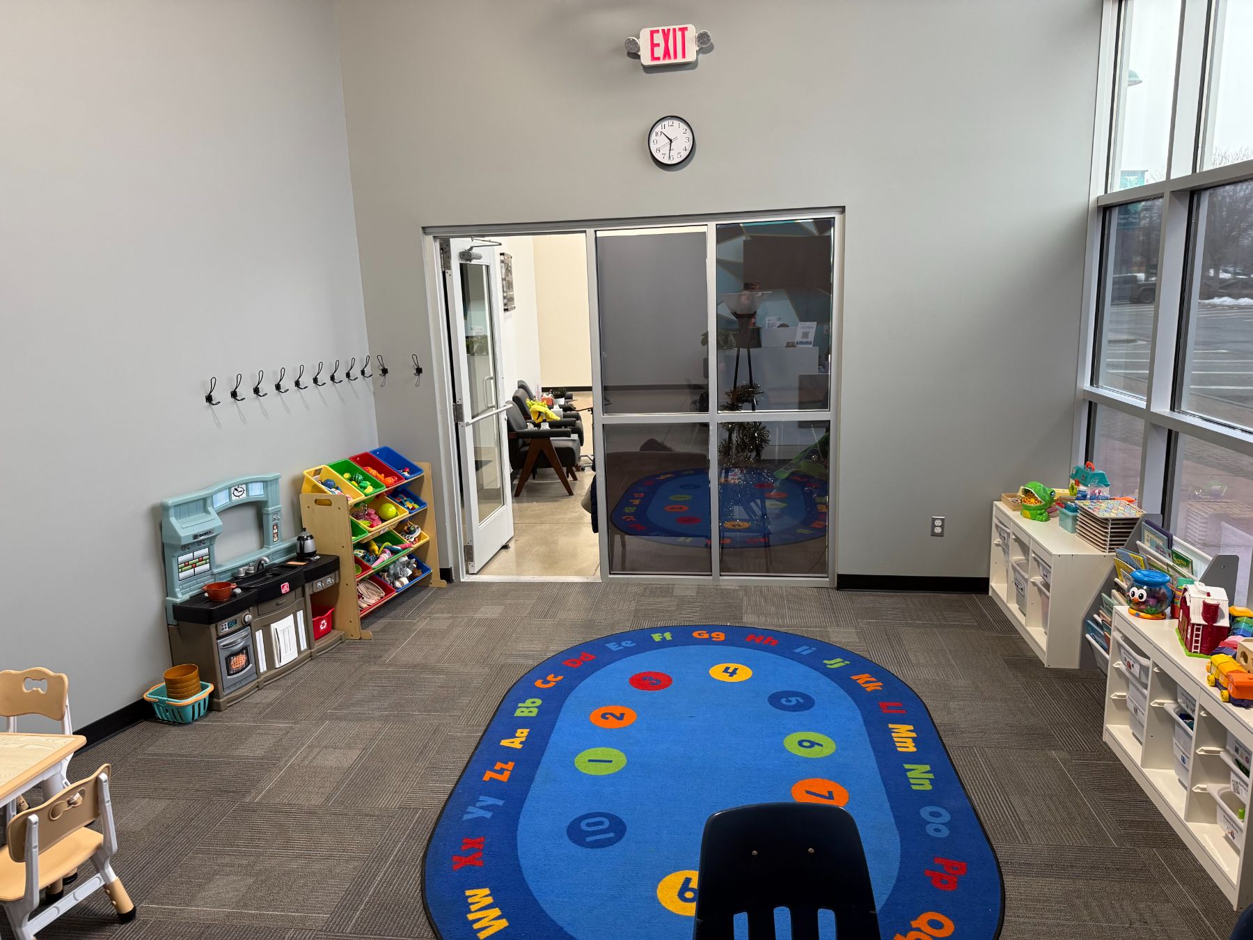 Speech therapy room